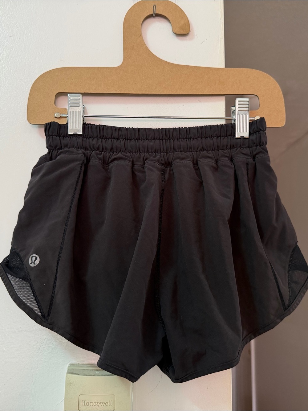 lululemon athletica Women's Black Running Shorts
